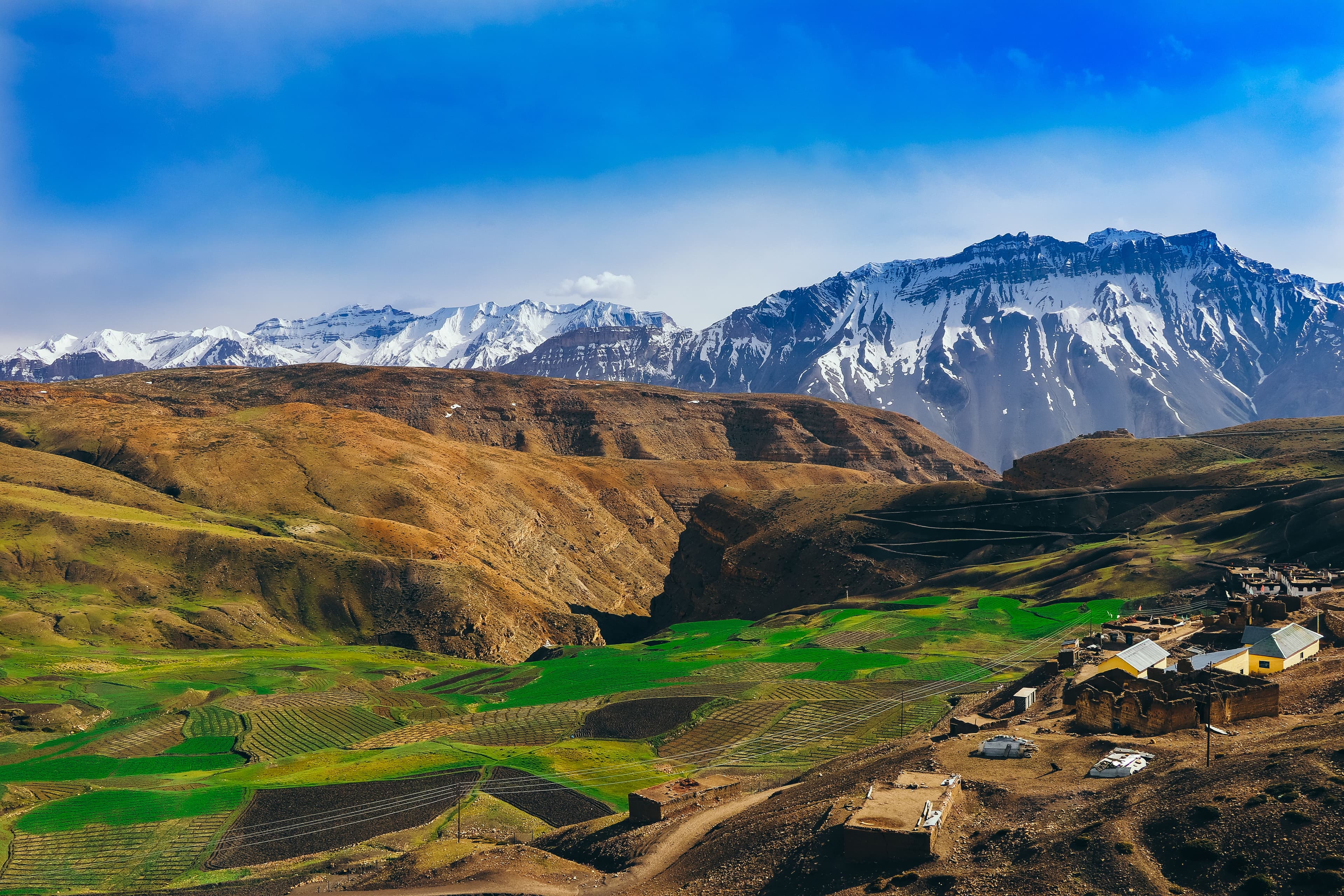 Spiti Valley travel view 2