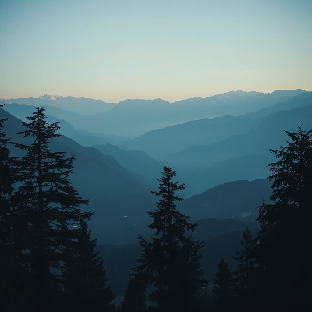 Himalayan mountain landscape